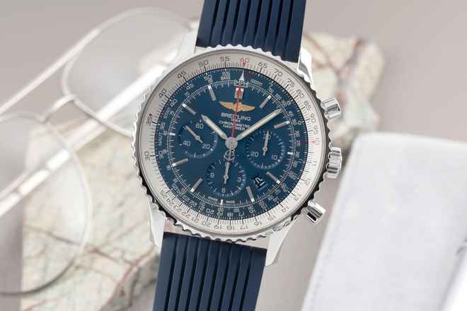  Breitling Navitimer 1 B01 Chronograph 46 Automatik Ref. AB0127 Papiere 2018 