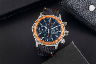 Thumbnail von Ebel 1911 Discovery Chronograph en acier automatique réf. E9750L62 1215889 B&P 2009