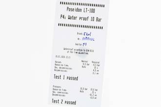 Thumbnail von Ebel 1911 Discovery Chronograph en acier automatique réf. E9750L62 1215889 B&P 2009