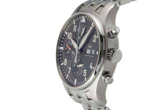 Thumbnail von IWC пилотские часы Spitfire Chronograph Pilot Spitfire Chronograph автоматические стальные мужские часы IW377719 документы 2016