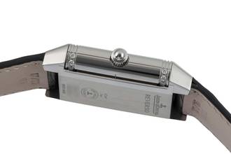 Thumbnail von ジャガー・ルクルト レベルソ デュエット クラシック レディ ダイヤモンド 手巻き Ref. Q2568402 256.8.75