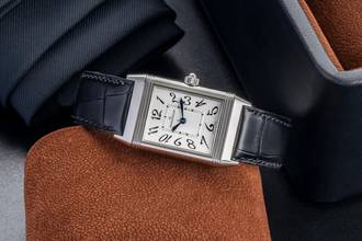 Thumbnail von ジャガー・ルクルト レベルソ デュエット クラシック レディ ダイヤモンド 手巻き Ref. Q2568402 256.8.75