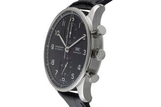 Thumbnail von IWC Portugieser Chronograph Automatik Stahl Ref. IW371609 B&P 2021