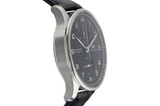 Thumbnail von IWC Portugieser Chronograph Automatik Stahl Ref. IW371609 B&P 2021