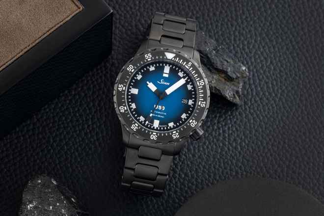  Sinn U50 Taucheruhr U50 S BS Herrenuhr Automatik Ref. 1050.0202 B&P Limitiert 