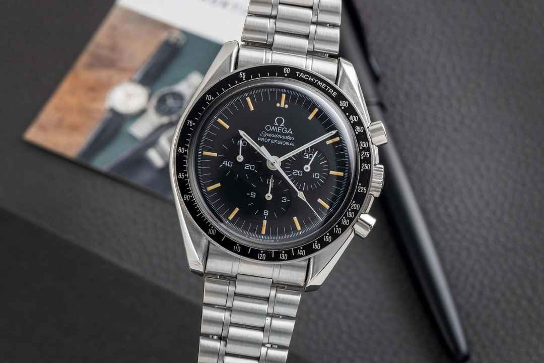 Omega Speedmaster Professional Moonwatch Chronograph Stahl Handaufzug Ref. 3590.50.00 B&P