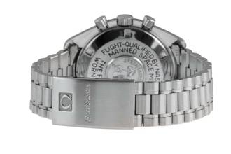 Thumbnail von Omega Speedmaster Professional Moonwatch Chronographe en acier, remontage manuel, réf. 3590.50.00 B&P