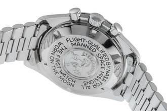 Thumbnail von Omega Speedmaster Professional Moonwatch Chronographe en acier, remontage manuel, réf. 3590.50.00 B&P