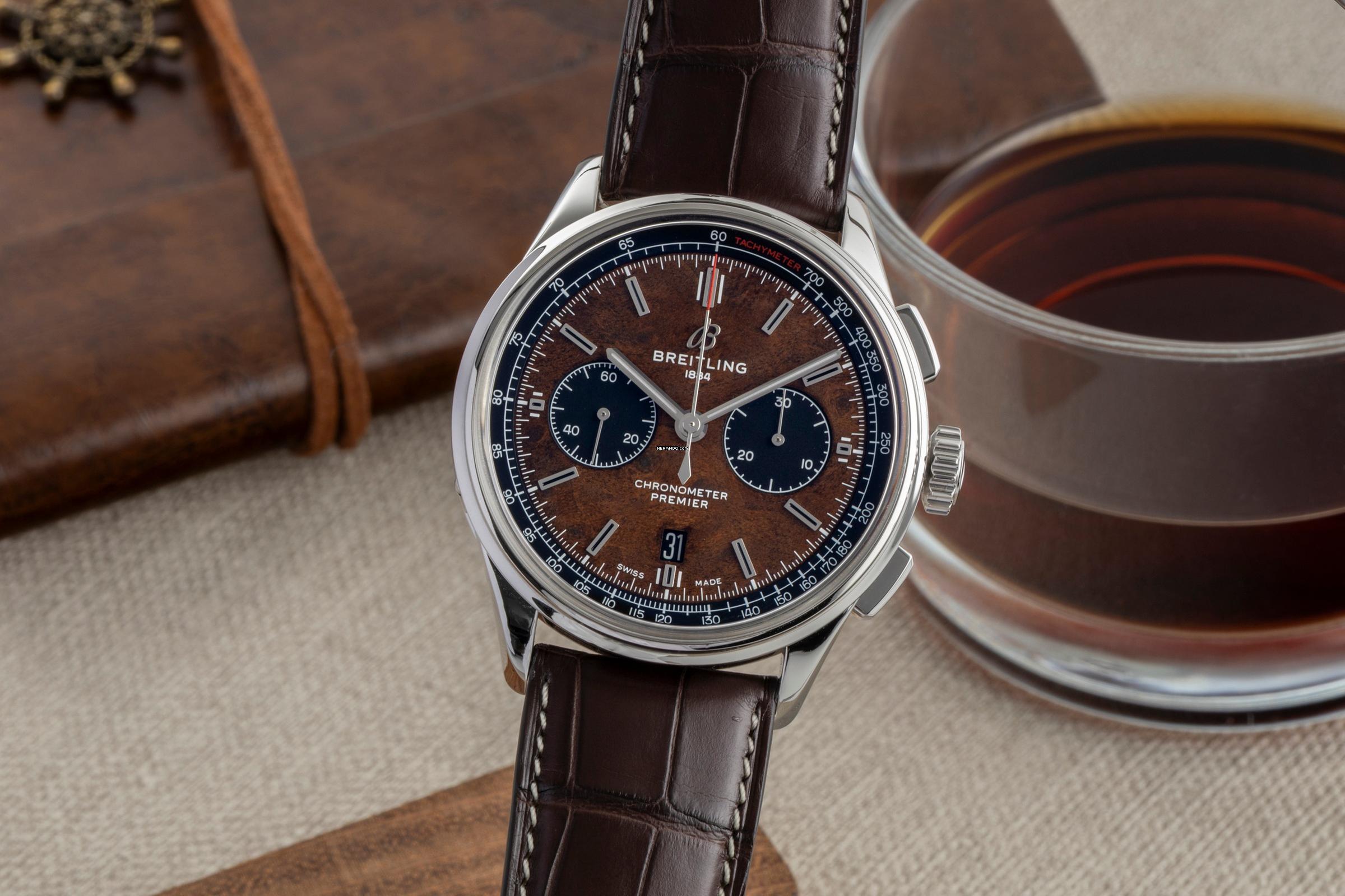  Breitling Premier B01 Chronograph Stahl Automatik Ref. AB01181A1Q1X1 Limited 