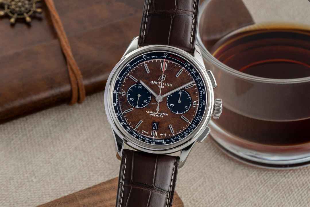 Breitling Premier B01 Chronograf stal automatyczny Ref. AB01181A1Q1X1 Limitowana