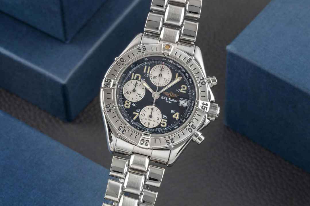 Breitling Colt Chronograph Automatic zegarek męski ze stali nierdzewnej, automatyczny, Ref. A13035.1