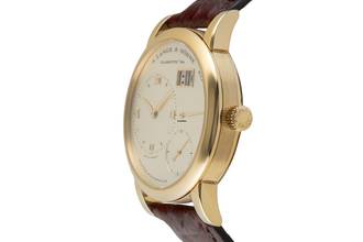 Thumbnail von A. Lange & Söhne Lange 1 18k (0,750) Gold Handaufzug Herrenuhr Ref. 101.021