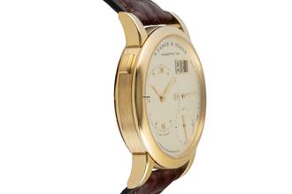 Thumbnail von A. Lange & Söhne Lange 1 18k (0,750) Gold Handaufzug Herrenuhr Ref. 101.021