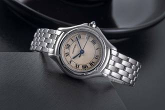 Thumbnail von Cartier Cougar Steel Quartz Roman Dial Ladies' Watch Ref. W35001F5 Classics