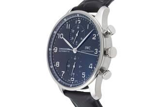 Thumbnail von IWC Portugieser Chronograph Steel Automatic Men's Watch Ref. IW371447 Papers 2018