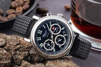 Thumbnail von Chopard Mille Miglia Chronograph Edelstahl Automatik Herrenuhr Ref 8331 LIMITED