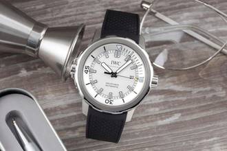 Thumbnail von IWC Aquatimer Otomatik Gümüş Kadran Çelik Otomatik Erkek Saat Ref. IW329003 Kart 2017