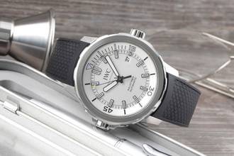 Thumbnail von IWC Aquatimer Automático Dial Plateado de acero Reloj automático para hombre Ref. IW329003 Tarjeta 2017