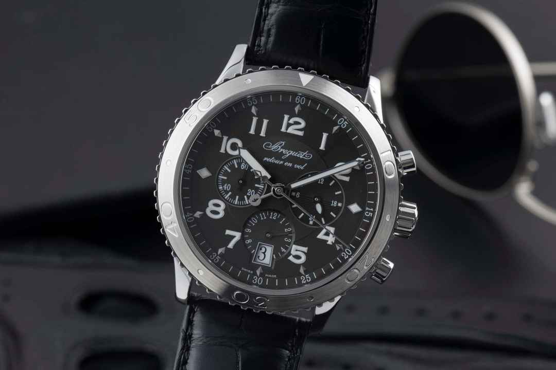 Breguet Type XX - XXI - XXII Kronograf Flyback Çelik Otomatik Erkek Saatı Ref. 3810