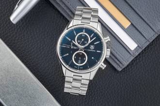 Thumbnail von TAG Heuer Carrera Calibre 1887 クロノグラフ ステンレス 自動巻き メンズ腕時計 Ref. CAR2110-0