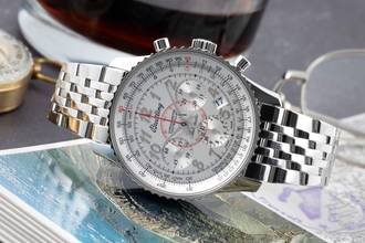 Thumbnail von Breitling Montbrillant 01 Navitimer Montbrillant 01 Stahl Automatik Ref AB013012/G735 B&P 2014