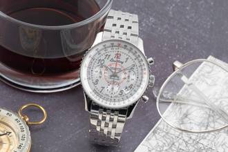 Thumbnail von Breitling Montbrillant 01 Navitimer Montbrillant 01 Stahl Automatik Ref AB013012/G735 B&P 2014