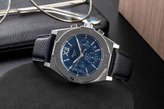 Thumbnail von ショパール セント・モリッツ クロノグラフ ステンレス 自動巻き メンズ腕時計 参照番号 268352-3001 箱