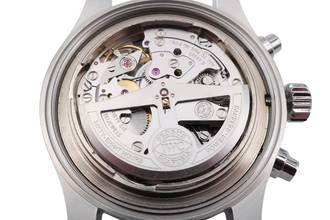 Thumbnail von IWC Fliegeruhr Spitfire Chronograph Stahl Automatik Ref. IW387804 Papiere