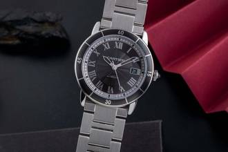 Thumbnail von Cartier Ronde Croisière de Cartier Otomatik Tarih Paslanmaz Çelik Erkek Saat Ref. WSRN0011 Kutu
