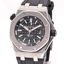 Thumbnail von Audemars Piguet Royal Oak Offshore Diver 42 – 15703ST.OO.A002CA.01 – als NIEUW – 08/2014 Volledige set