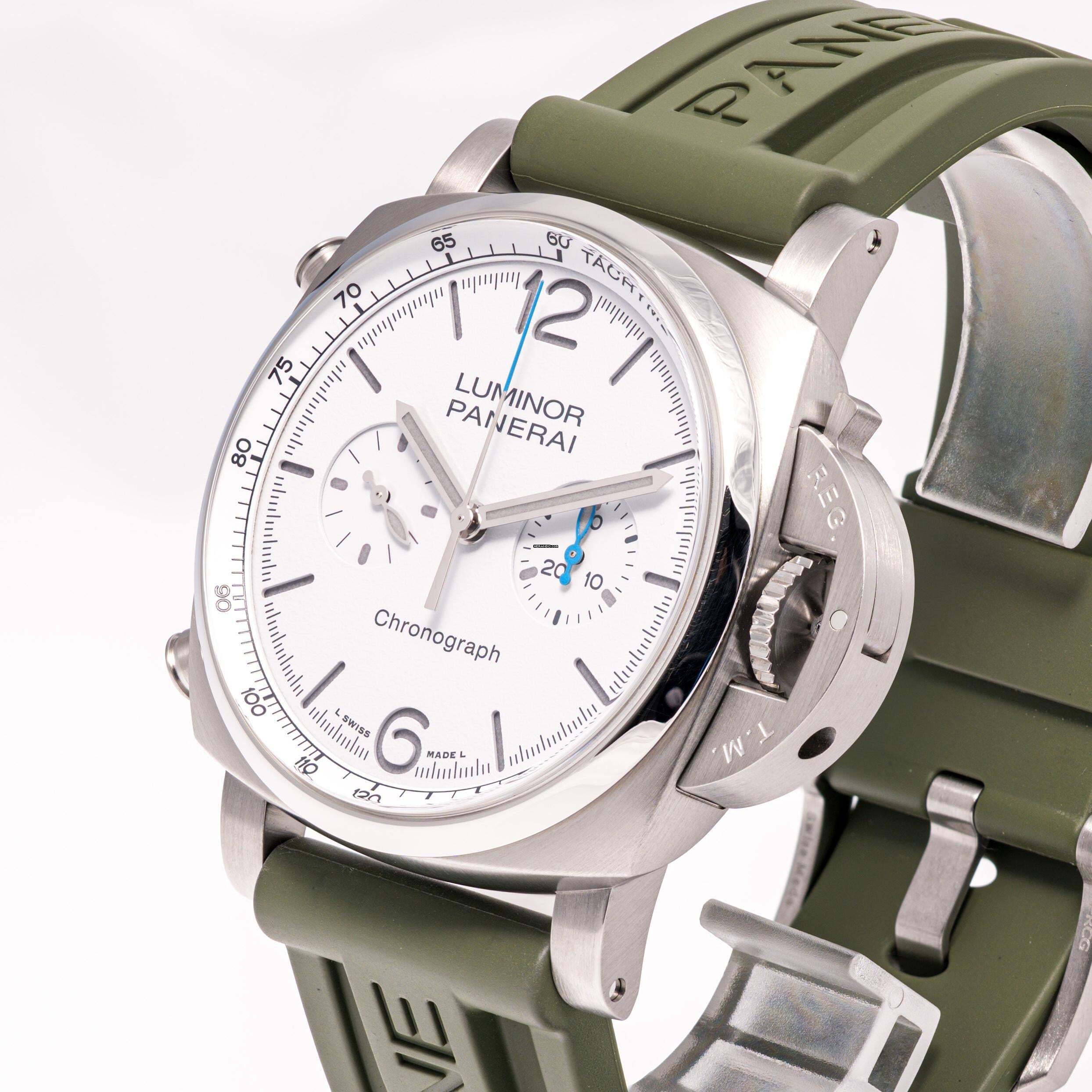 Panerai Luminor Chrono 44 – PAM 01218 – YENİ GİBİ – 11/2025 Tam Set