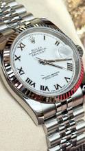 Thumbnail von Rolex Datejust 36 Uitstekende staat Polar wit super Jubilee