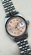 Thumbnail von Rolex Lady-Datejust Top ! pink diamond dial incl rolex offic service card 2023