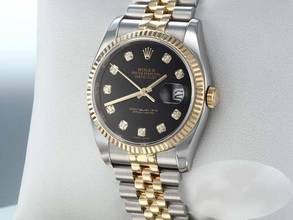 Thumbnail von Rolex Datejust 36 36mm 116233 2016 Diamanten Stahl Gelbgold 750 Automatik Gold