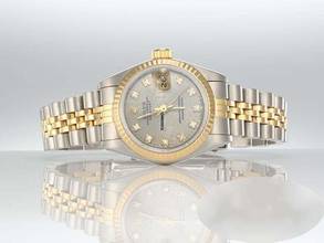 Thumbnail von Rolex Lady-Datejust Edelstahl Gelbgold 750 Diamanten Automatik Gold Stahl Damen