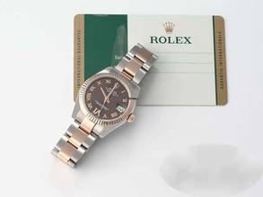 Thumbnail von Rolex Datejust 31 31mm 178271 2015 Stahl Rosegold 750 Diamanten Automatik Gold