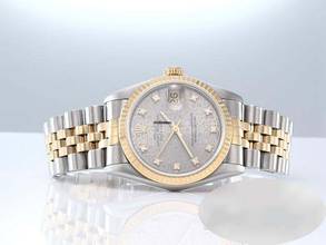 Thumbnail von Rolex Datejust 31 Stahl Gelbgold 750 Diamanten Automatik Gold Stahl