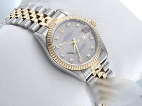 Thumbnail von Rolex Datejust 31 Stahl Gelbgold 750 Diamanten Automatik Gold Stahl