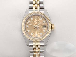 Thumbnail von Rolex Lady-Datejust 179173 2011 Stahl Gelbgold 750 Diamanten Automatik Stainless Steel 18kt Yellow Gold Jubilé-band Chronometer Oyster