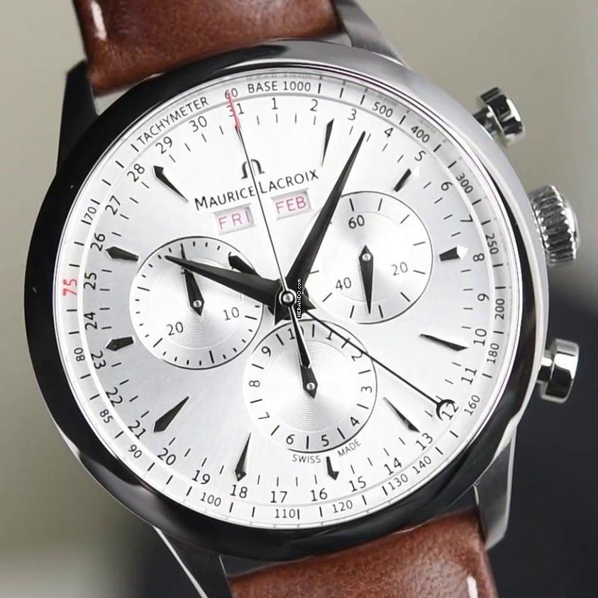 Maurice Lacroix 1975 QUARTZ CHRONOGRAPH DAY DATE LIMITED EDITION NEW FULL SET