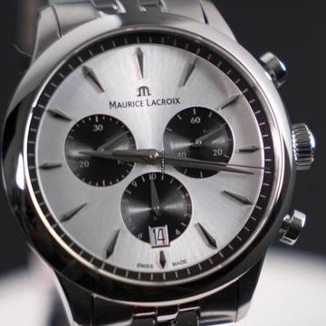 Maurice Lacroix 1975 QUARTZ CHRONOGRAPH 40MM NEW FULL SET