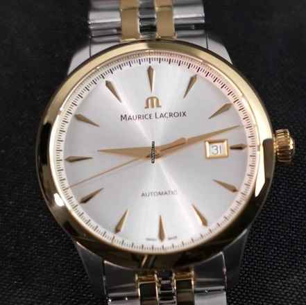 Maurice Lacroix 1975 AUTOMATIC DUOTONE 40MM NEUF EN ENSEMBLE COMPLET