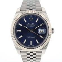 Thumbnail von Rolex Datejust 41 Jubilee Fluted Blue Dial