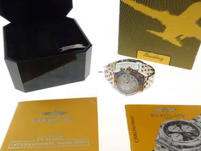 Thumbnail von Breitling Chronomat GT Stahl Gold mit Stahl Gold Pilotband im Top Zustand B & P Full Set im Top Zustand