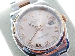 Thumbnail von Rolex Datejust 36 116201 Automatik 2008 Gold/Stahl Sehr gut