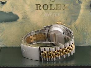 Thumbnail von Rolex Datejust 36 16233 Black Diamonds Dial - After Diamonds Bezel - Full Set 36mm