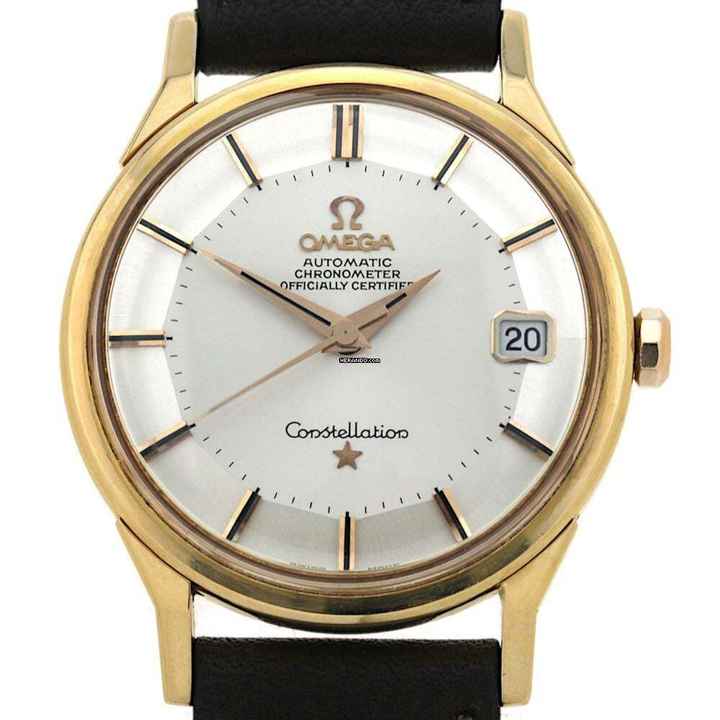  Omega Constellation Pie Pan Rosègold 