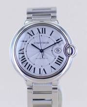 Thumbnail von Cartier Ballon Bleu 42mm Steel Automatic Klassiker Luxusuhr Silver roman dial 42mm