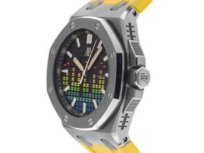 Thumbnail von Audemars Piguet Royal Oak Offshore Ref.15710ST.OO.A027CA.01 2022 Full Set original unpoliert Royal Oak Offshore Titan Music Edition