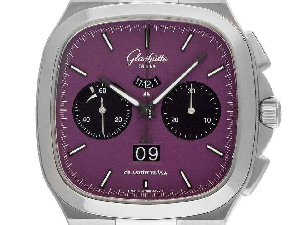  Glashütte Original Seventies Chronograph Panoramadatum Ref.1-37-02-20-02-70 2026 Full Set Ungetragen Seventies Chronograph Panoramadatum Limitiert 